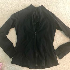 Lululemon zip jacket black size small